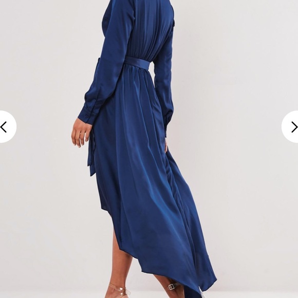 NWT missguided  high low midi dress - Picture 4 of 6